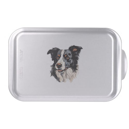 Border Collie Famous Design design _ Smartest  Cake Pan