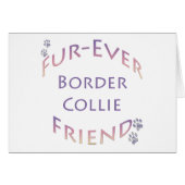 Border Collie Furever (Front Horizontal)