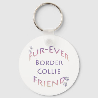 Border Collie Furever Keychain