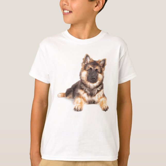 Border Collie German Shepherd Mix T-Shirt (Front)