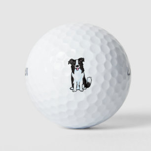 Border Collie Golf Balls
