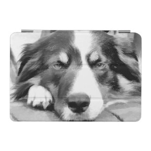 BORDER COLLIE iPad MINI COVER