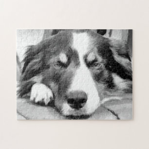 BORDER COLLIE JIGSAW PUZZLE