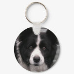 Border Collie Keychain