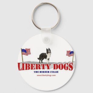 Border Collie Keychain