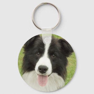 Border Collie Keychain