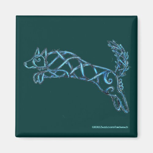 Border Collie Knot, Magnet