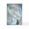 Border Collie Looks At Starry Sky, Holidays CARD