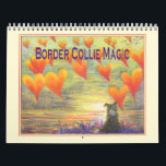 Border Collie Magic wall calendar, picture a month Calendar<br><div class="desc">Bring the intelligence and beauty of Border Collies into your home all year long with this Border Collie wall calendar. Each month features a stunning painting that highlights the breed’s playful energy, loyal nature, and striking good looks. Perfect for dog lovers, pet owners, and anyone who adores this remarkable working...</div>