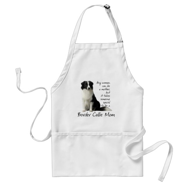 Border Collie Mom Apron (Front)