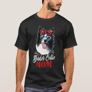 Border Collie Mom Cute Border Collie Dog T-Shirt