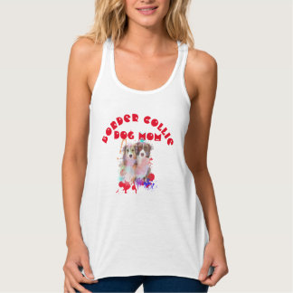 Border Collie Mom Dog Lover Best Dog Mom Ever Tank Top