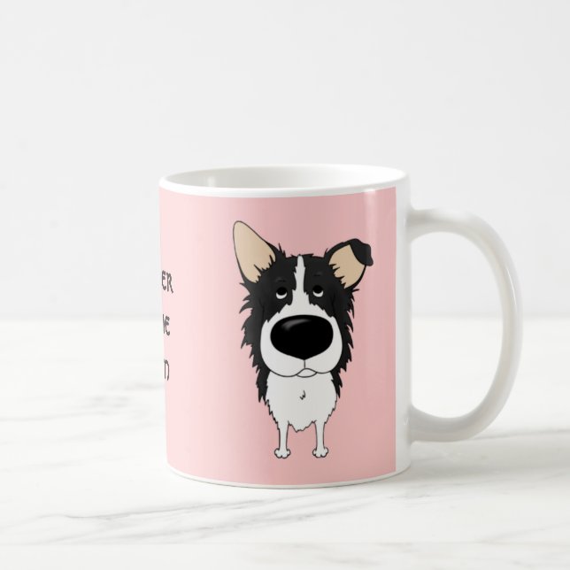 Border Collie Mom Mug (Right)