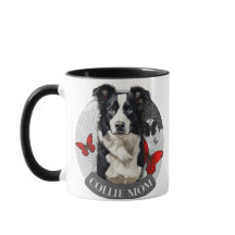 Border Collie Mom Mug – Dog Lover Coffee Gift Cup