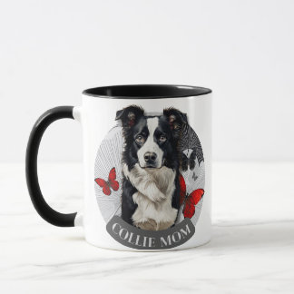 Border Collie Mom Mug – Dog Lover Coffee Gift Cup