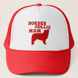 BORDER COLLIE MOM TRUCKER HAT