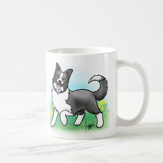 Border Collie Mug (Right)