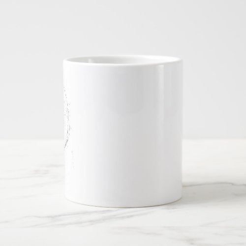 Border Collie Mug – Hand Drawn Ink Dog Coffee Mug