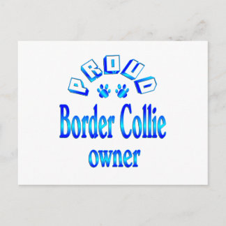 Border Collie Owner Postcard