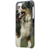 Border Collie Panting 2 iPhone Case (Back Left)