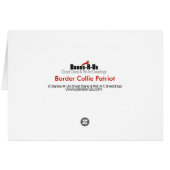 Border Collie Patriot (Back Horizontal)