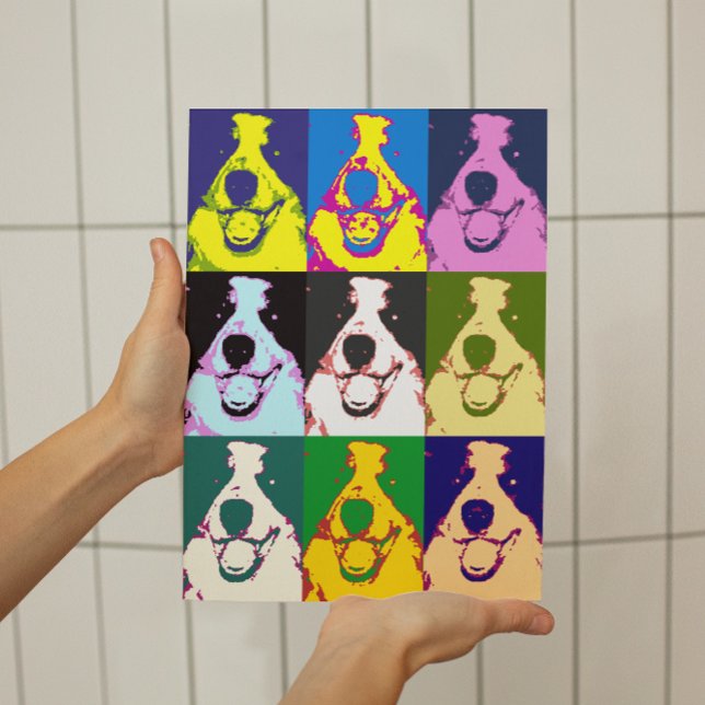 Border Collie Pop Art Poster (Creator Uploaded)