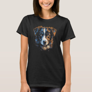 Border Collie Puppy Australian Shepherd Dog Dogs G T-Shirt