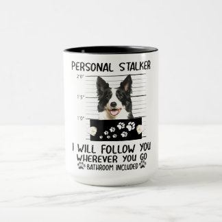 Border Collie Puppy I'll Follow You Mug