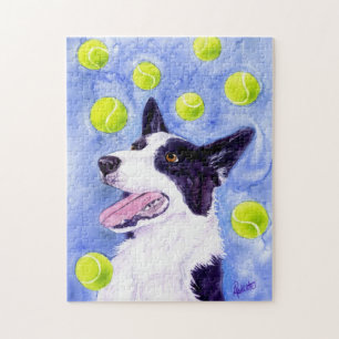 Border Collie Puzzle - "Magpie's Gold"