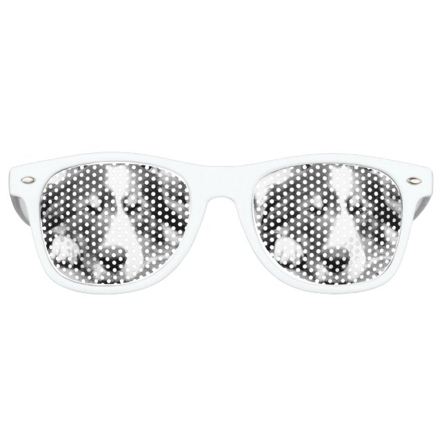 BORDER COLLIE RETRO SUNGLASSES (Front)