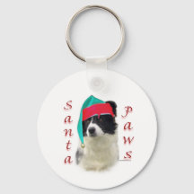 Border Collie Santa Paws