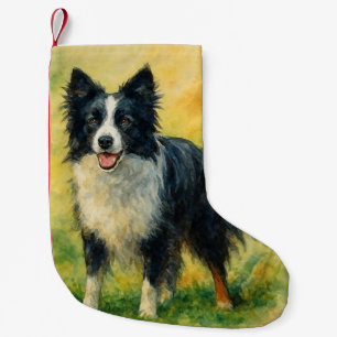 Border Collie Small Christmas Stocking