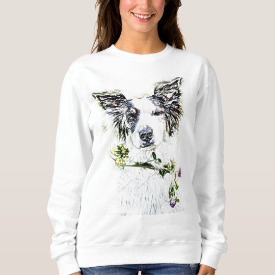 bearded collie sweatshirt