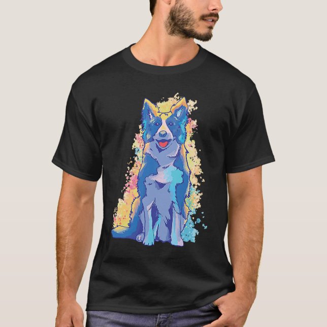 Border Collie T-Shirt (Front)