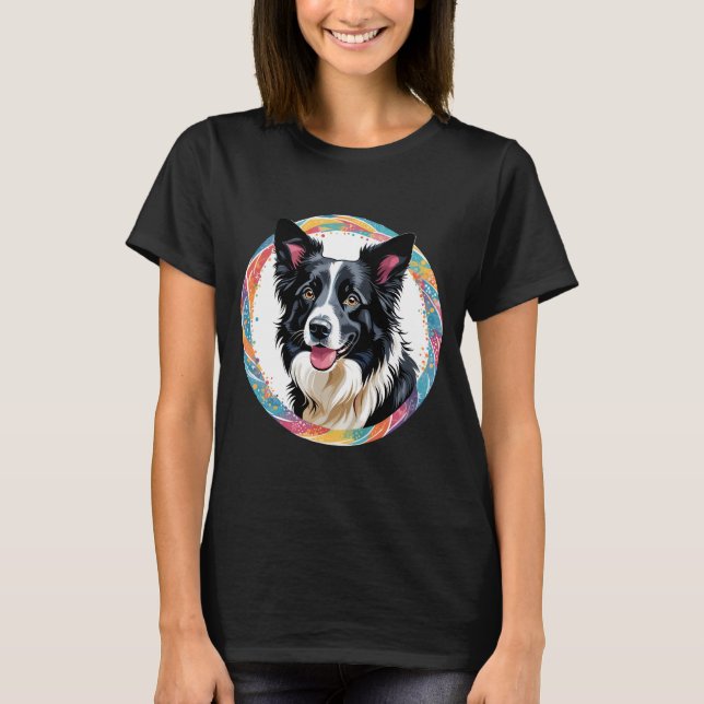 Border Collie T-Shirt (Front)