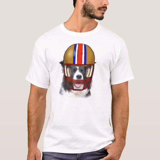 Border Collie Thanksgiving Tee~Football T-Shirt