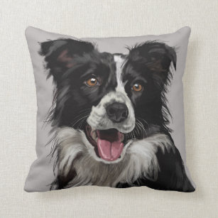 border collie pillow