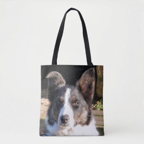 BORDER COLLIE TOTE BAG