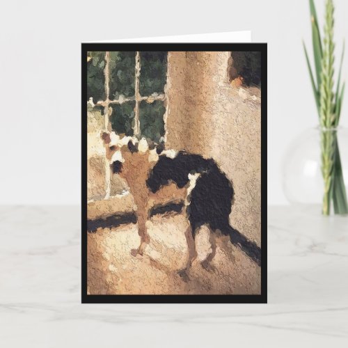 Border Collie Universal Greeting Card