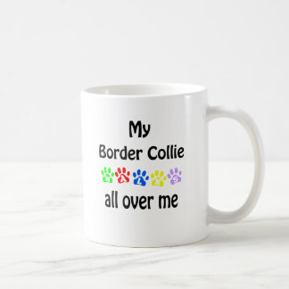 Border Collie Walks Design Coffee Mug