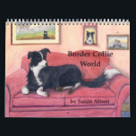 Border Collie World Calendar<br><div class="desc">Border Collies could rule the world but they choose to let their hoomuns think they do it.</div>