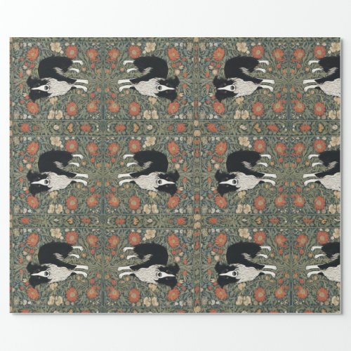 Border Collie Wrapping Paper 