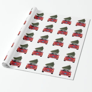 Border Collie Wrapping Paper~The Christmas Tree Paper
