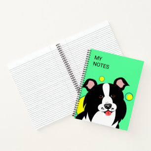 Border CollieCute Dog Notebook