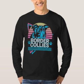 Border Collies Retro T-Shirt