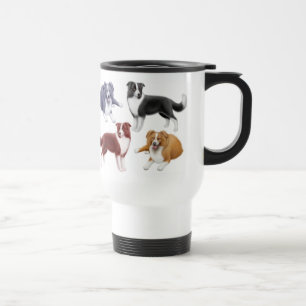 Border Collies Travel Mug
