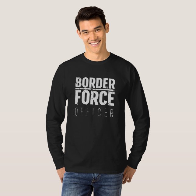 Border Force Officer tshirt (Front Full)