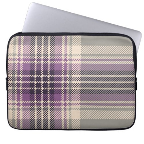 Border Lochcarron Scottish Tartan Plaid Pattern Laptop Sleeve