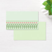 Border of tulip flowers (Desk)
