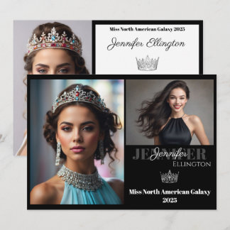 Border Pageant Essentials Autograph Comp Card